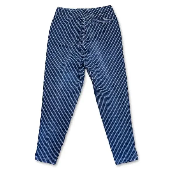 Vintage Sasson Striped Blue Jeans Ankle | Size 24” - Picture 2 of 8